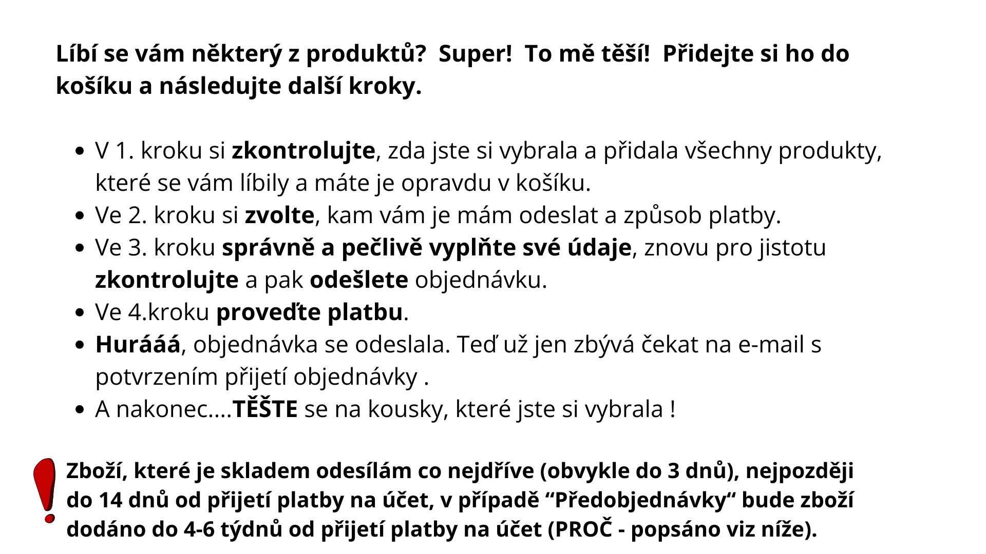 Jak na nákup a předobjednávky (6)